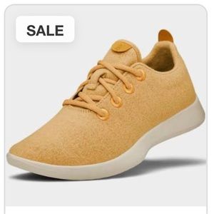 Yellow Allbirds Wool Runners